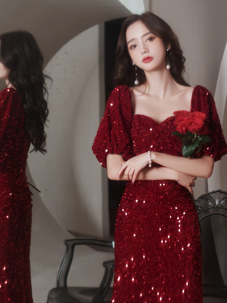 Toast Bridal Red Dresses Women Fishtail Bohochic Store Toast Bridal Red Dresses Women Fishtail Bohochic Store